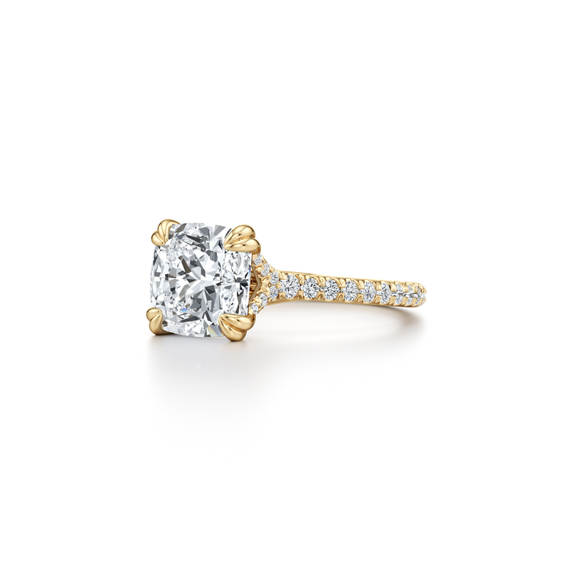 Elle Solitaire Lab Diamond Engagement Ring image 39