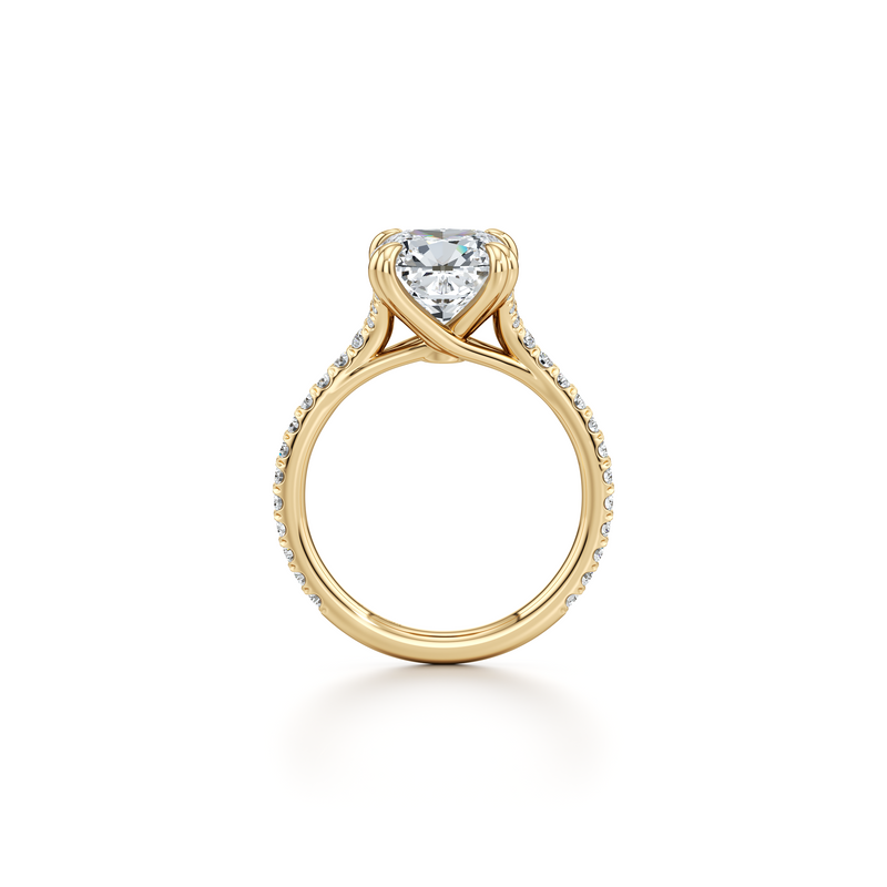 Elle Solitaire Lab Diamond Engagement Ring image 40