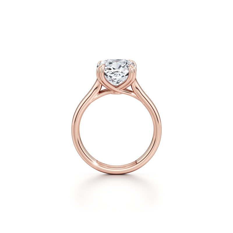 Elle Solitaire Lab Diamond Engagement Ring image 39