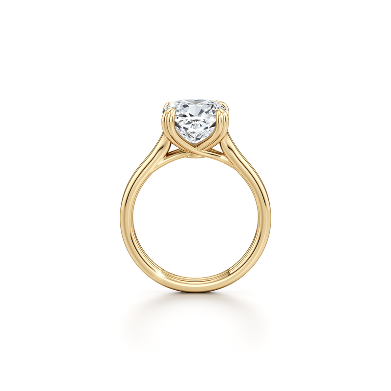 Elle Solitaire Lab Diamond Engagement Ring image 34