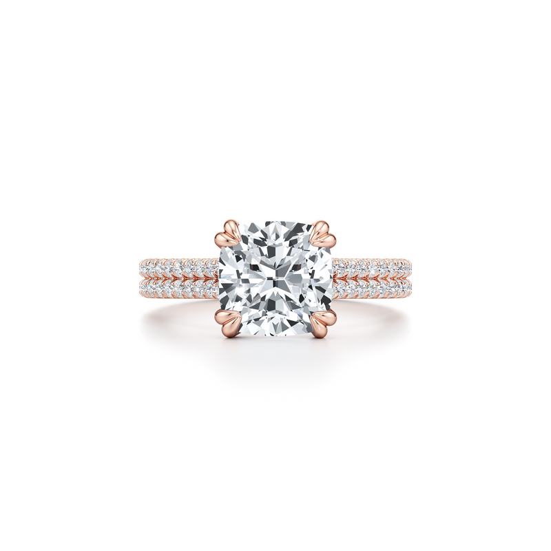 Elle Solitaire Lab Diamond Engagement Ring image 36