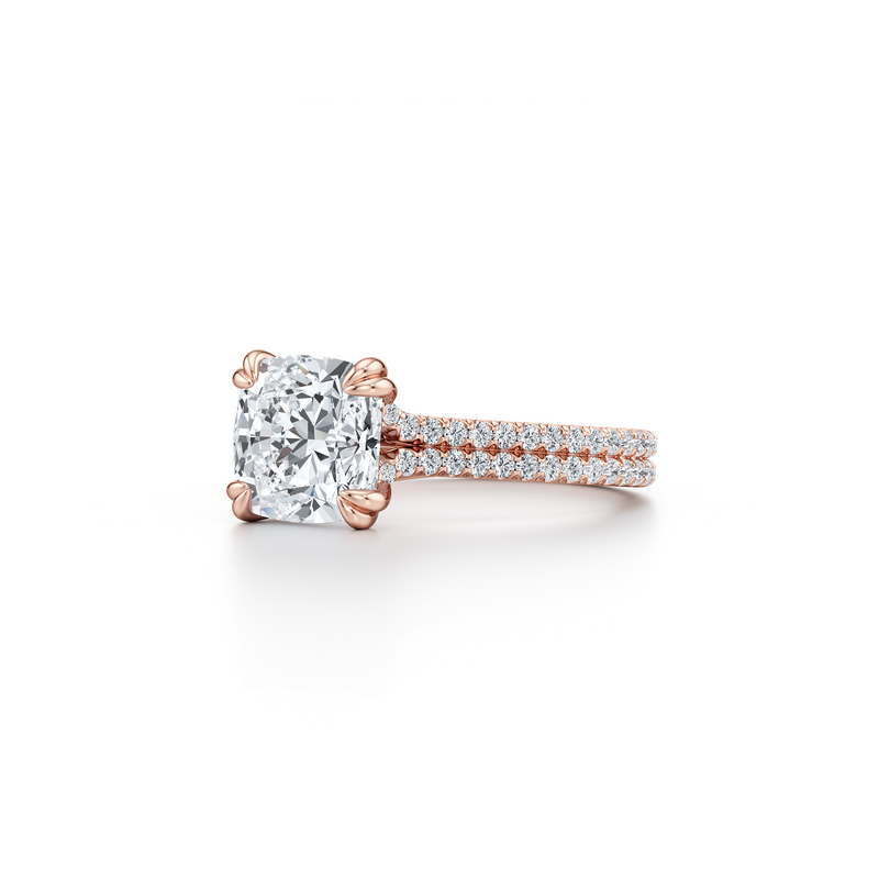 Elle Solitaire Lab Diamond Engagement Ring image 37