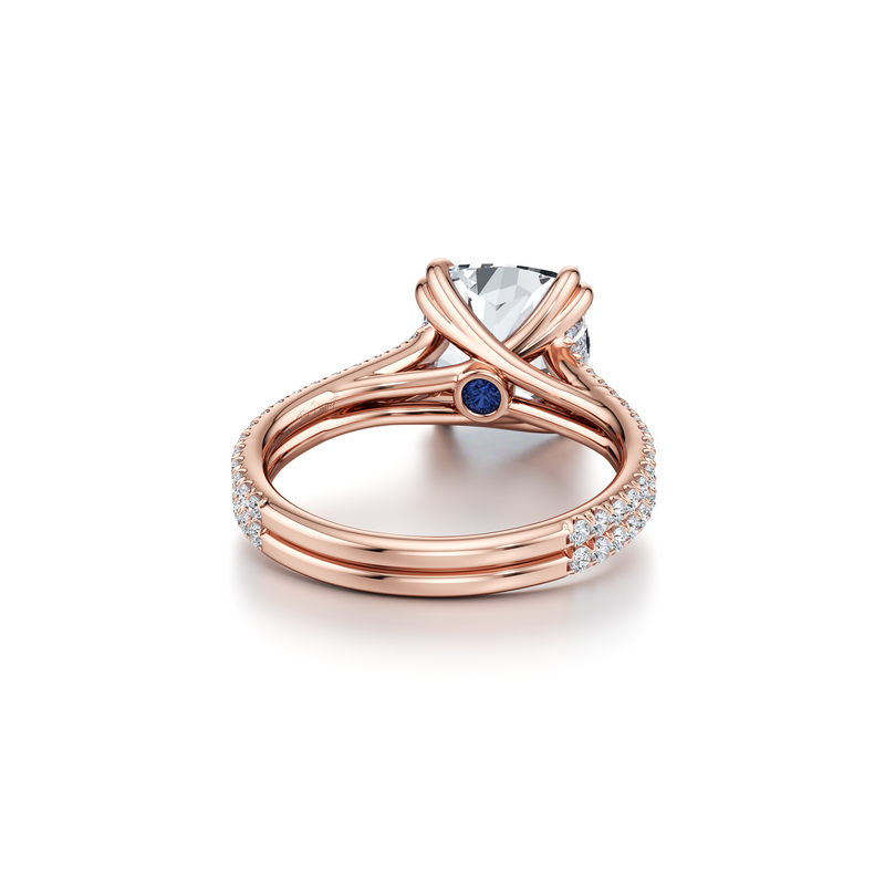 Elle Solitaire Lab Diamond Engagement Ring image 38