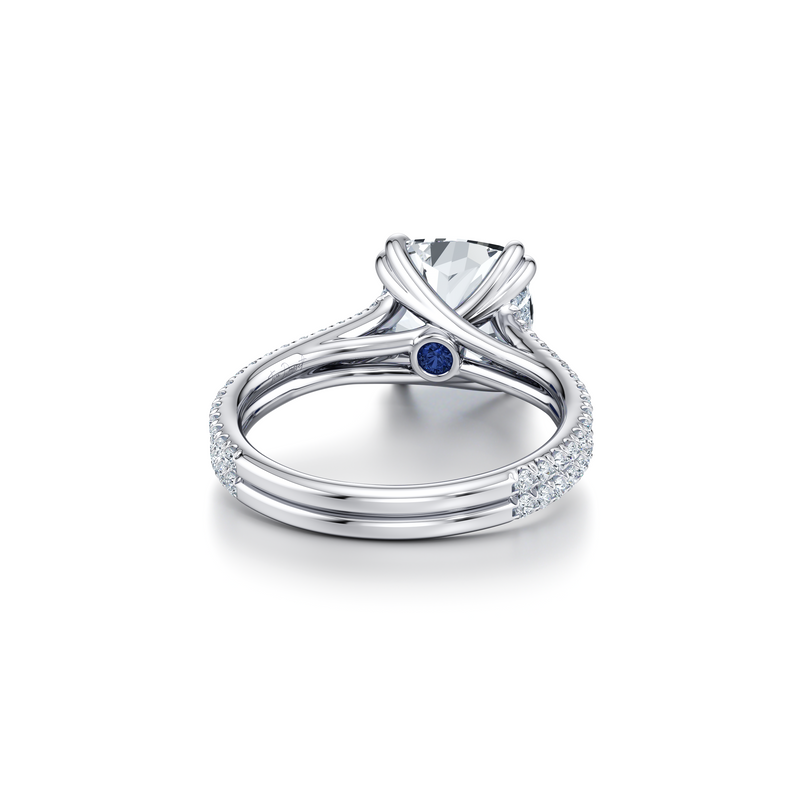 Elle Solitaire Lab Diamond Engagement Ring image 28