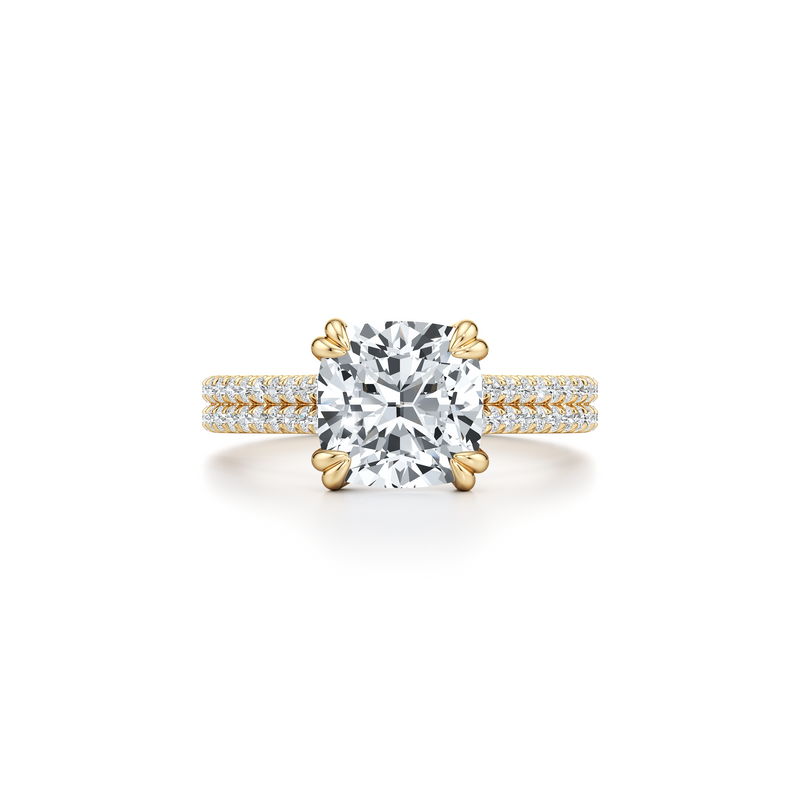 Elle Solitaire Lab Diamond Engagement Ring image 31