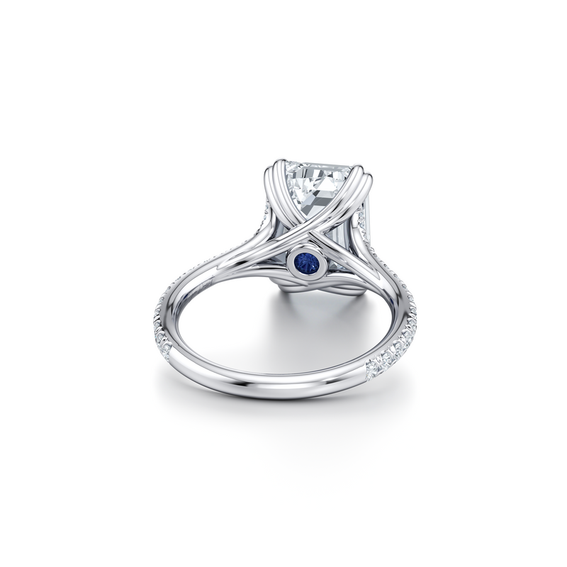 Elle Solitaire Lab Diamond Engagement Ring image 19