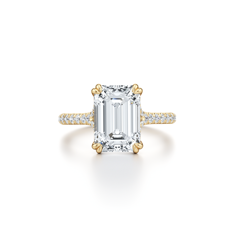 Elle Solitaire Lab Diamond Engagement Ring image 21