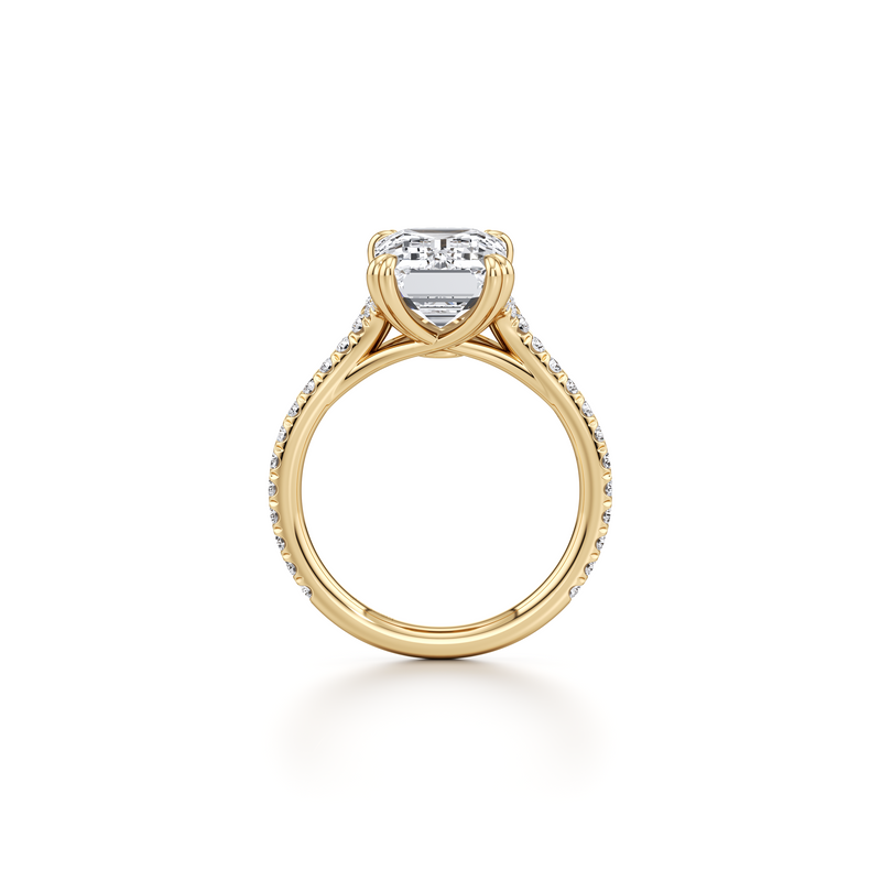 Elle Solitaire Lab Diamond Engagement Ring image 24