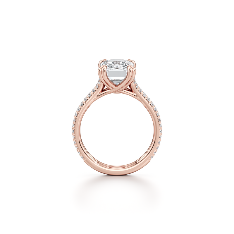 Elle Solitaire Lab Diamond Engagement Ring image 133