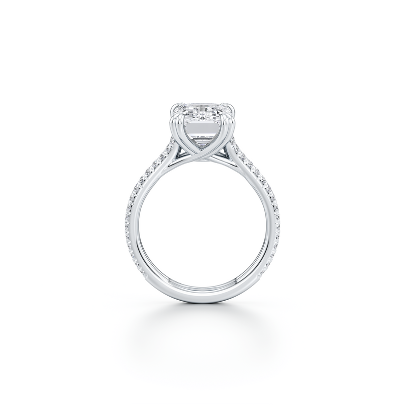 Elle Solitaire Lab Diamond Engagement Ring image 123