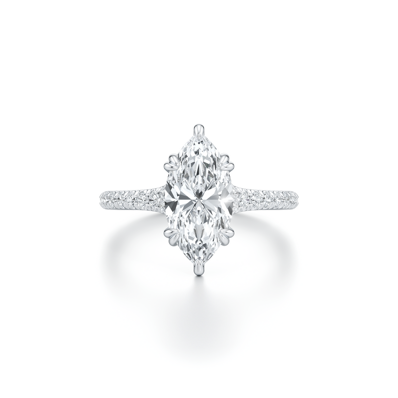 Elle Solitaire Lab Diamond Engagement Ring image 65