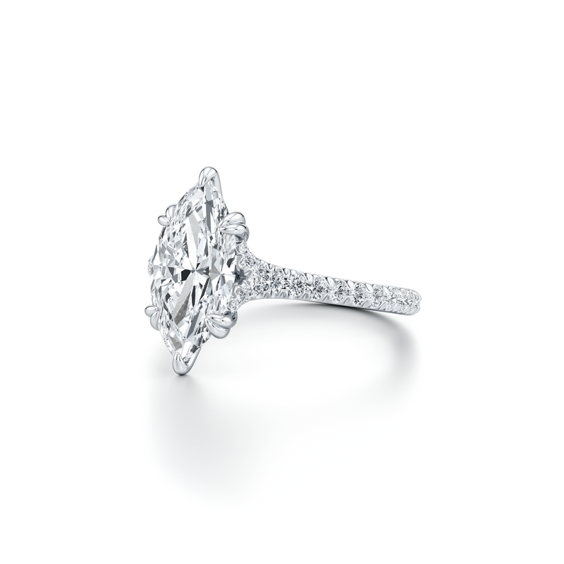 Elle Solitaire Lab Diamond Engagement Ring image 66