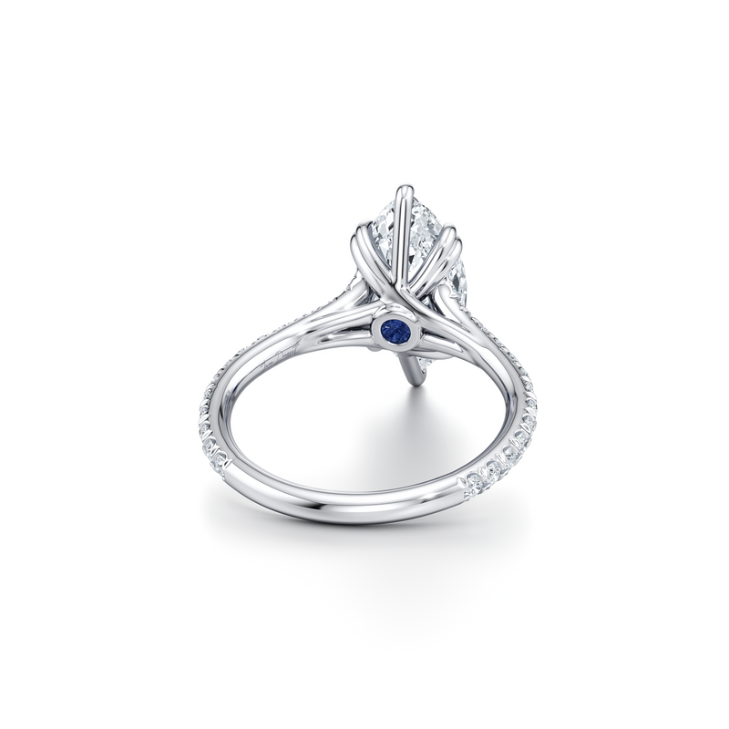 Elle Solitaire Lab Diamond Engagement Ring image 67