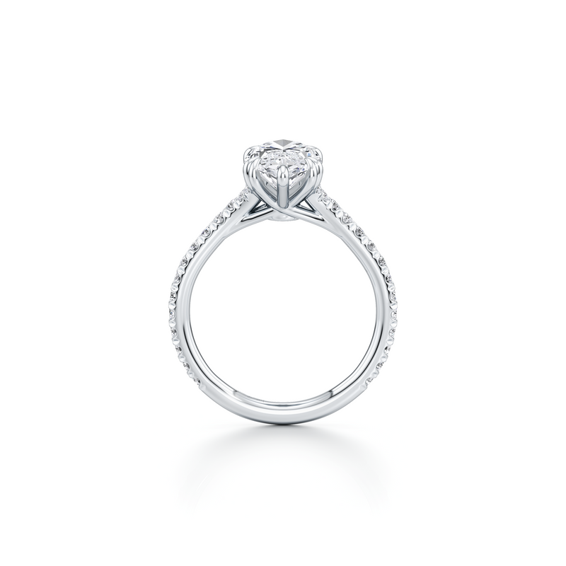 Elle Solitaire Lab Diamond Engagement Ring image 68