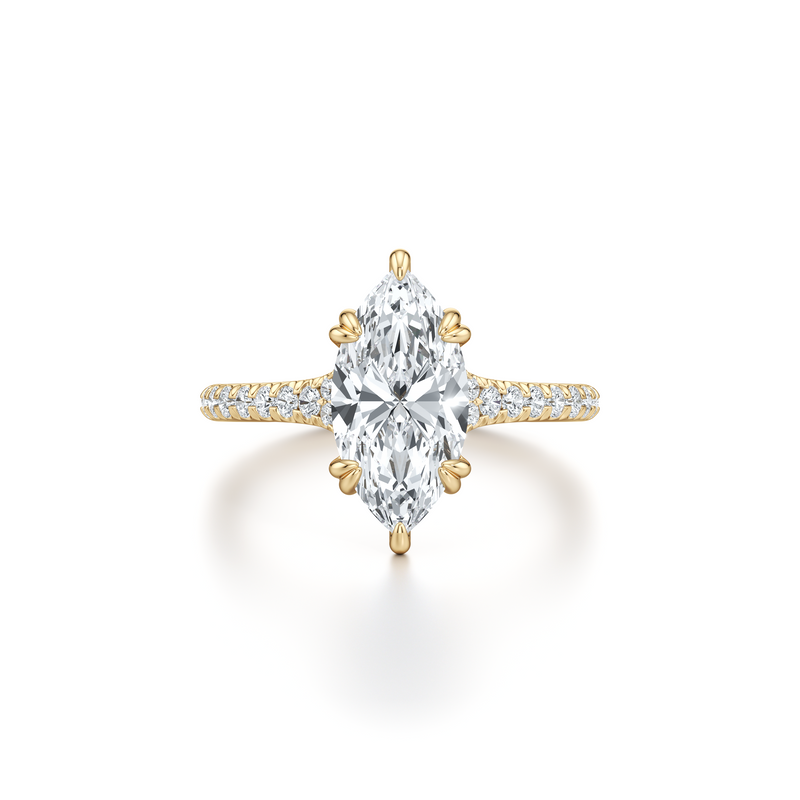 Elle Solitaire Lab Diamond Engagement Ring image 69
