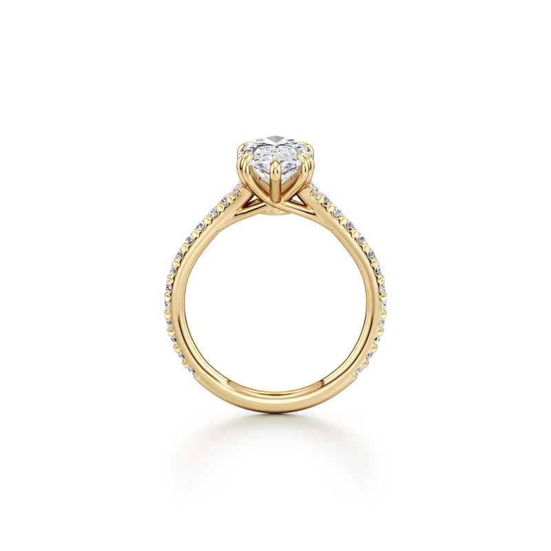 Elle Solitaire Lab Diamond Engagement Ring image 72