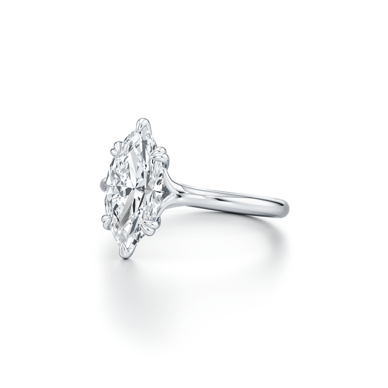 Elle Solitaire Lab Diamond Engagement Ring image 114