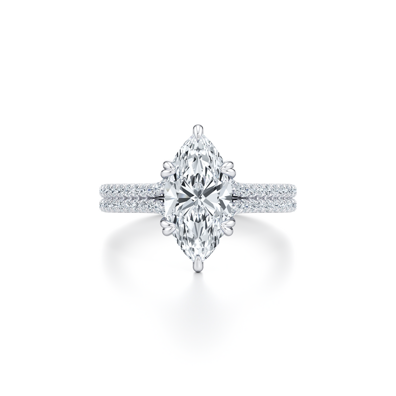 Elle Solitaire Lab Diamond Engagement Ring image 80