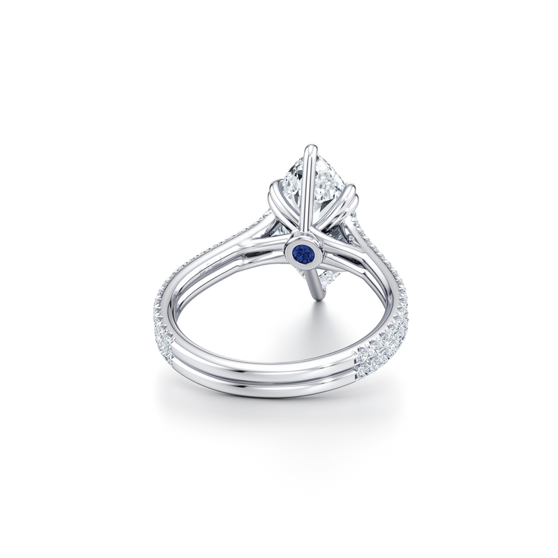 Elle Solitaire Lab Diamond Engagement Ring image 82