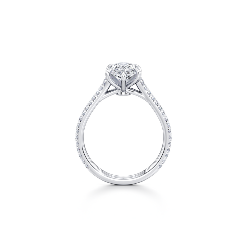 Elle Solitaire Lab Diamond Engagement Ring image 83