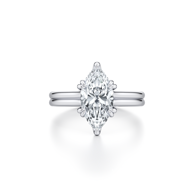 Elle Solitaire Lab Diamond Engagement Ring image 126