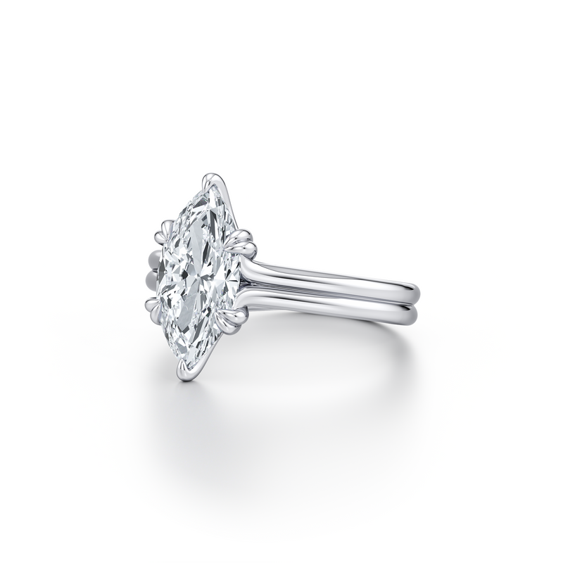 Elle Solitaire Lab Diamond Engagement Ring image 137