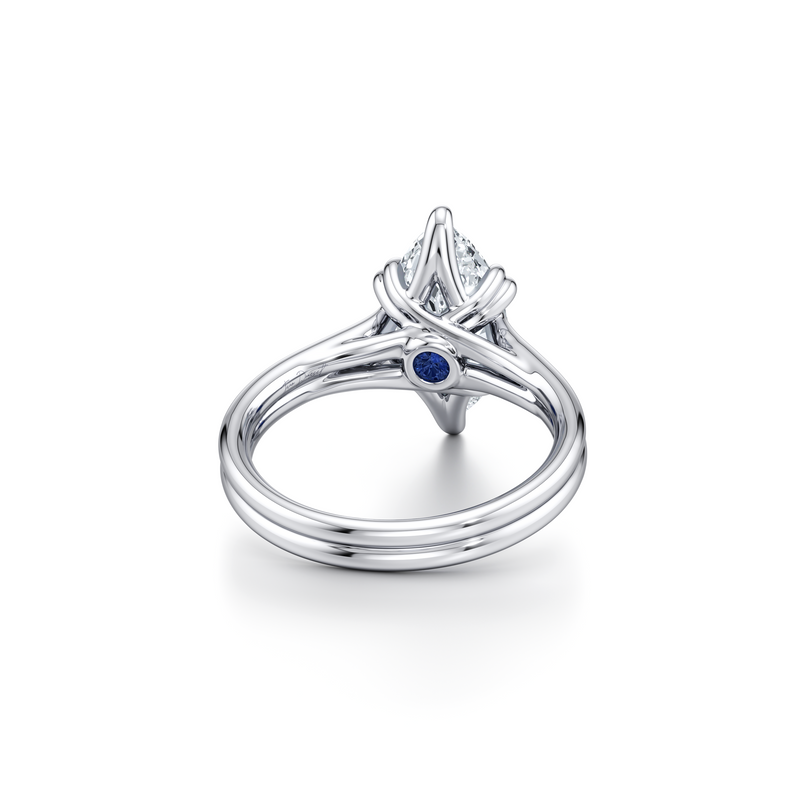 Elle Solitaire Lab Diamond Engagement Ring image 138