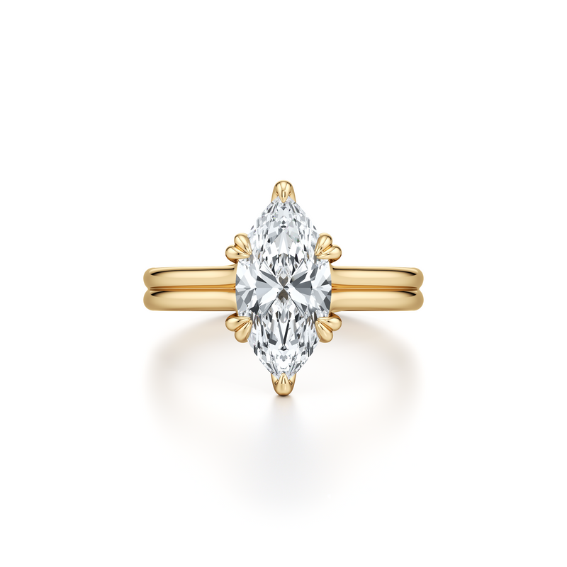Elle Solitaire Lab Diamond Engagement Ring image 131