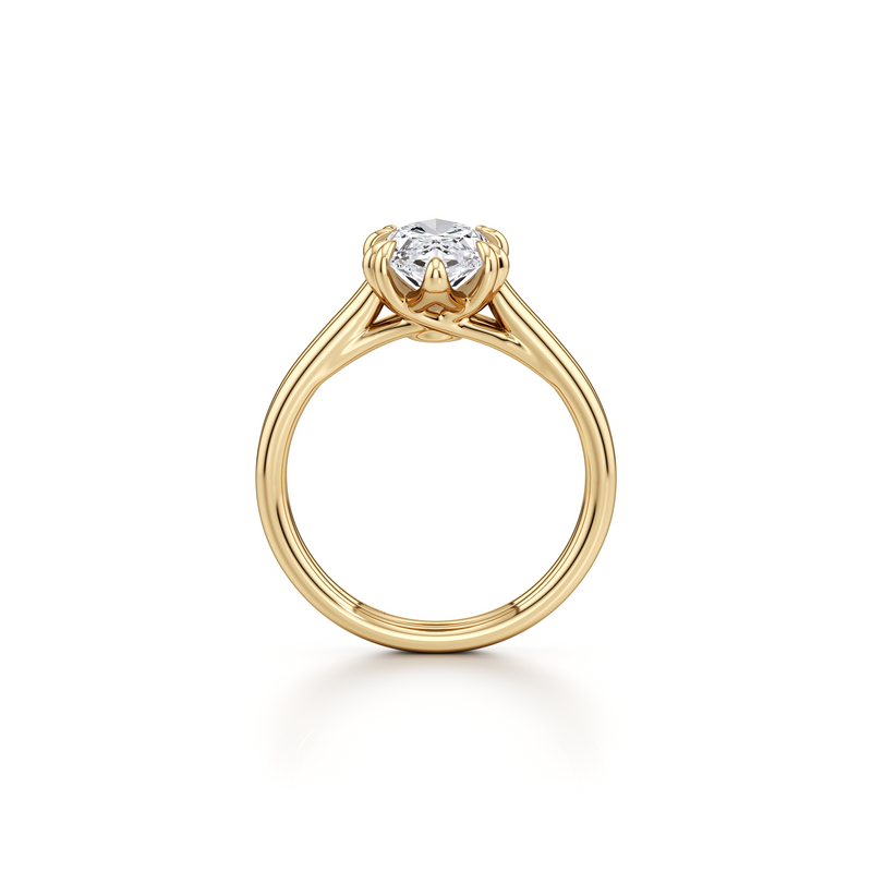 Elle Solitaire Lab Diamond Engagement Ring image 134