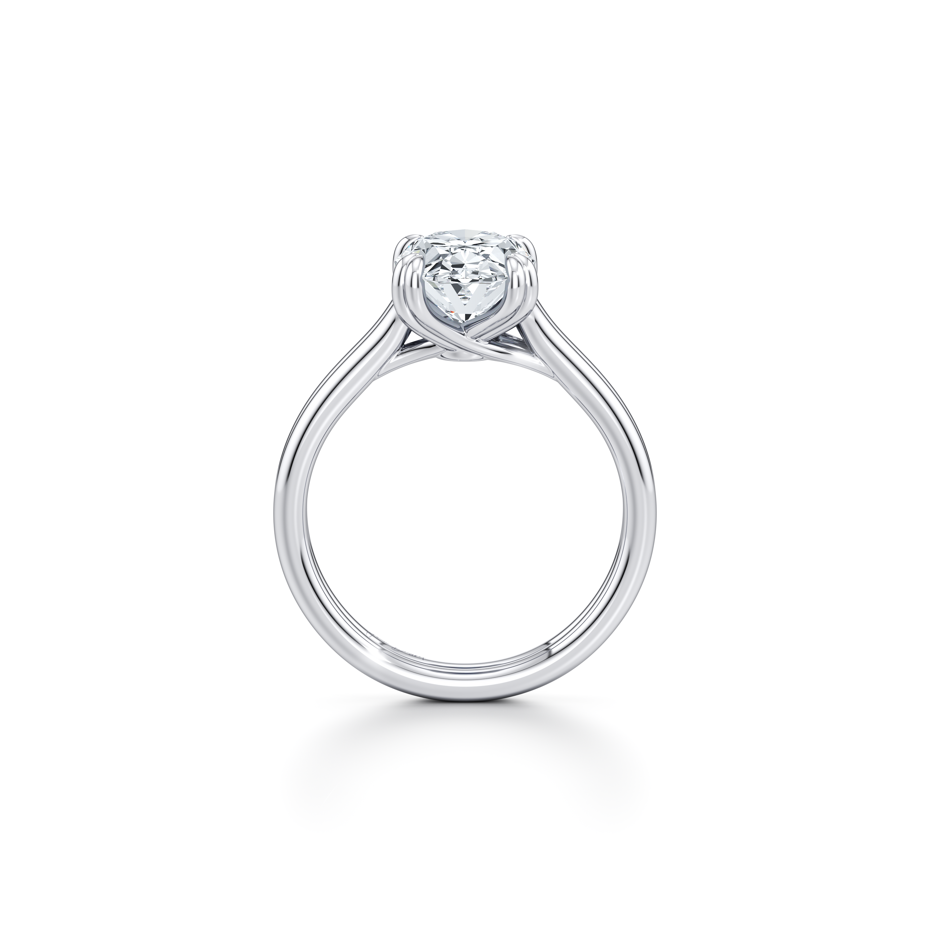 Elle Solitaire Lab Diamond Engagement Ring