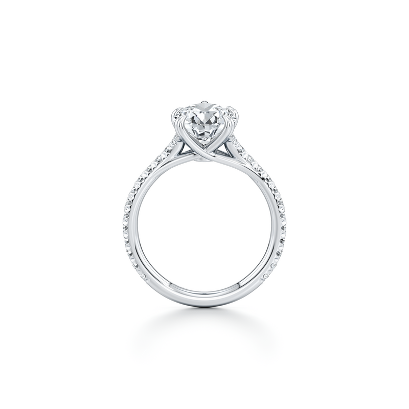 Elle Solitaire Lab Diamond Engagement Ring image 117