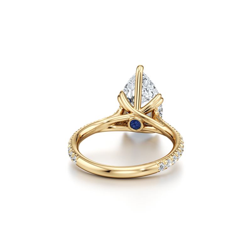 Elle Solitaire Lab Diamond Engagement Ring image 120