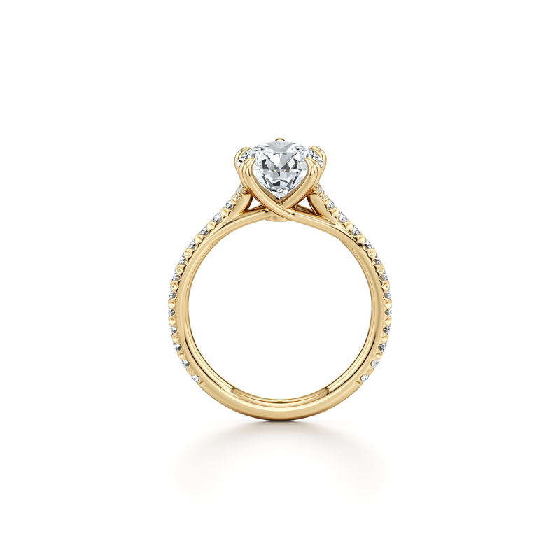 Elle Solitaire Lab Diamond Engagement Ring image 121