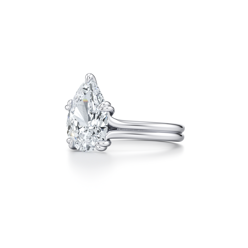 Elle Solitaire Lab Diamond Engagement Ring image 87