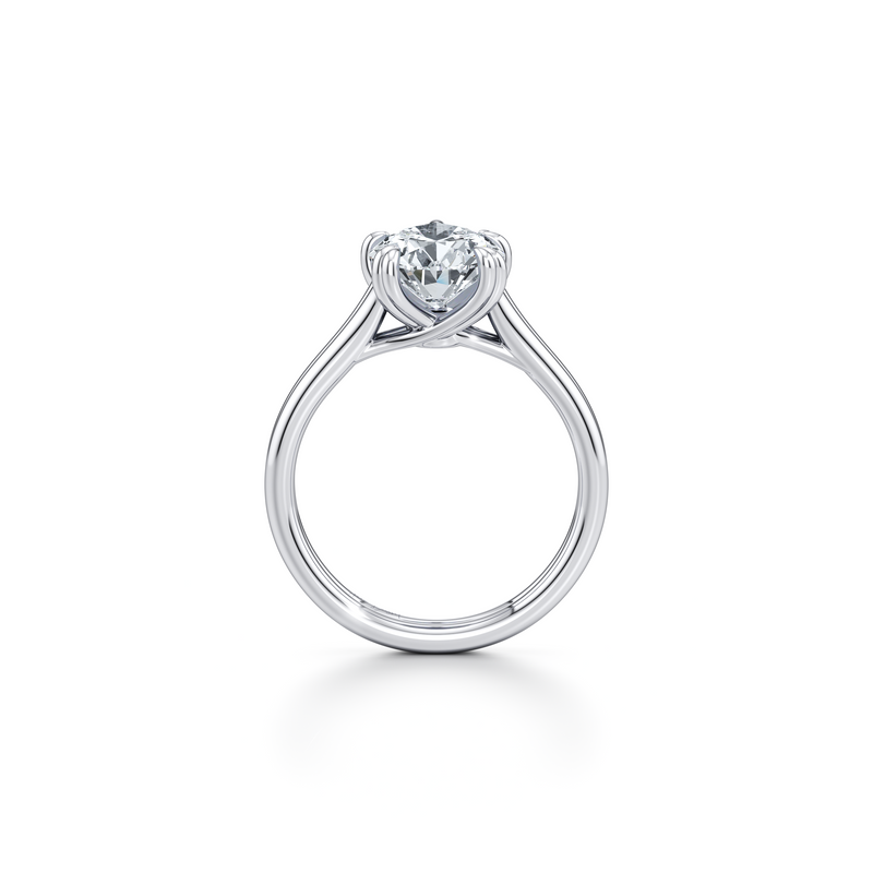 Elle Solitaire Lab Diamond Engagement Ring image 89