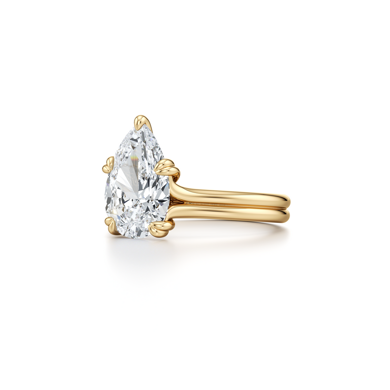 Elle Solitaire Lab Diamond Engagement Ring image 92