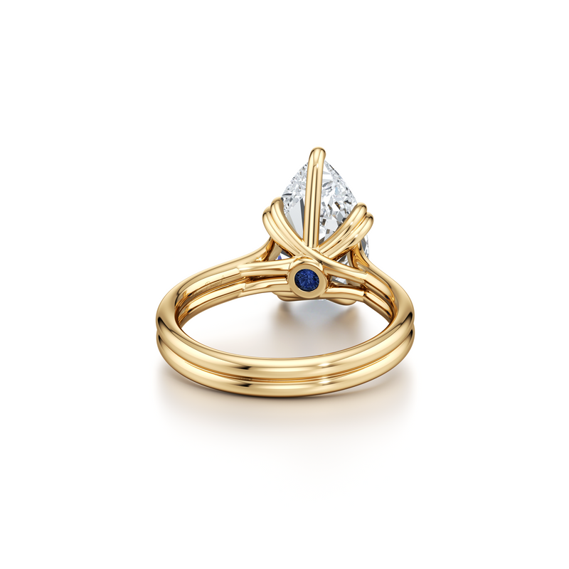Elle Solitaire Lab Diamond Engagement Ring image 93