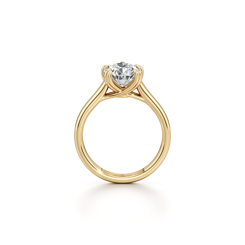 Elle Solitaire Lab Diamond Engagement Ring image 94