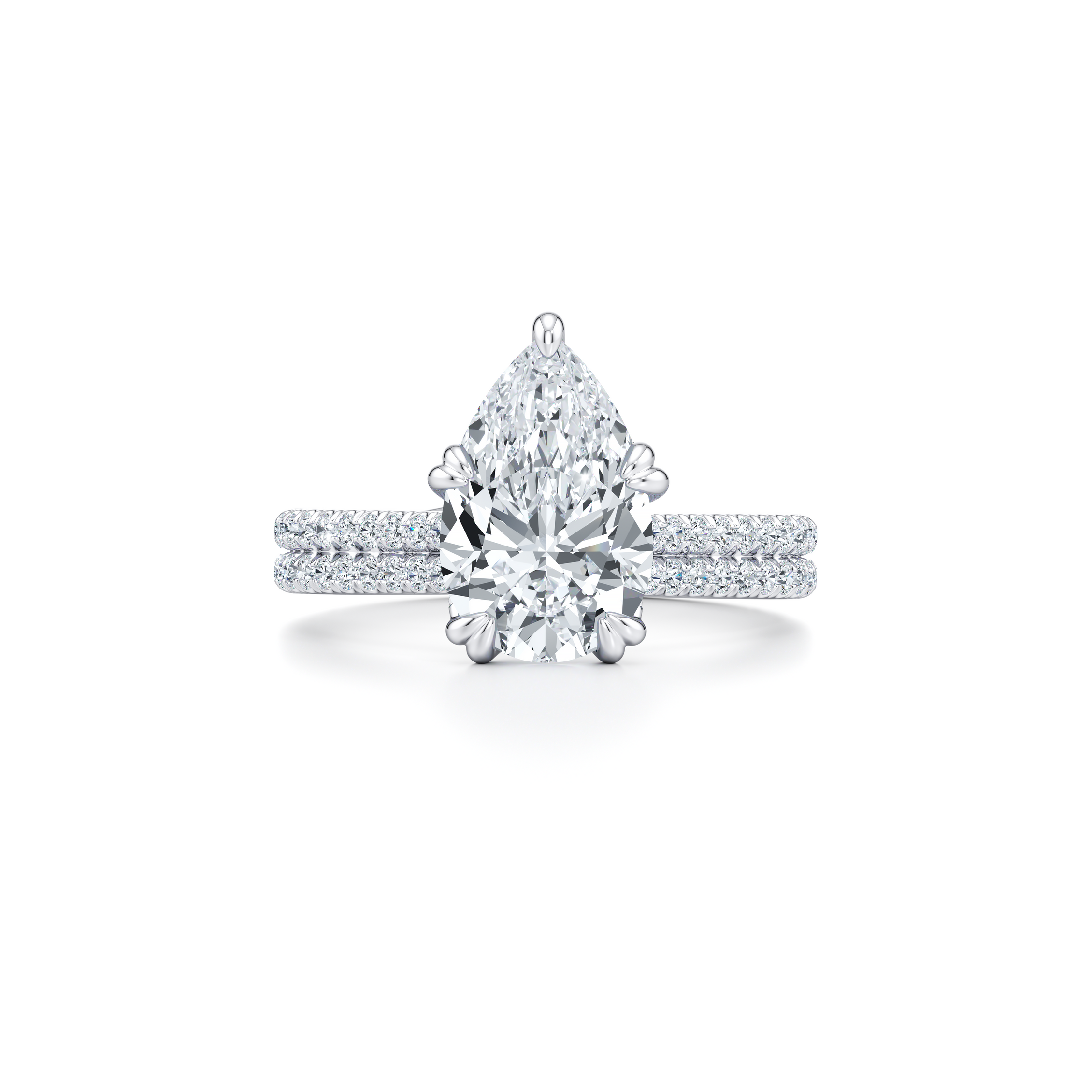 Elle Solitaire Lab Diamond Engagement Ring Jean Dousset