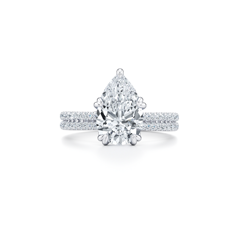 Elle Solitaire Lab Diamond Engagement Ring image 1
