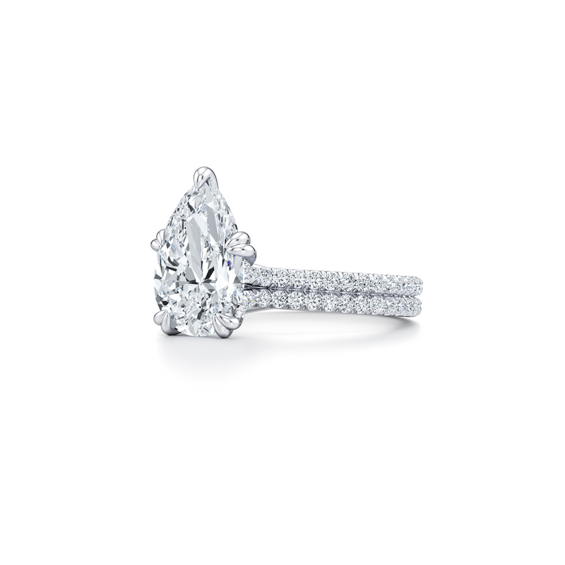 Elle Solitaire Lab Diamond Engagement Ring image 2