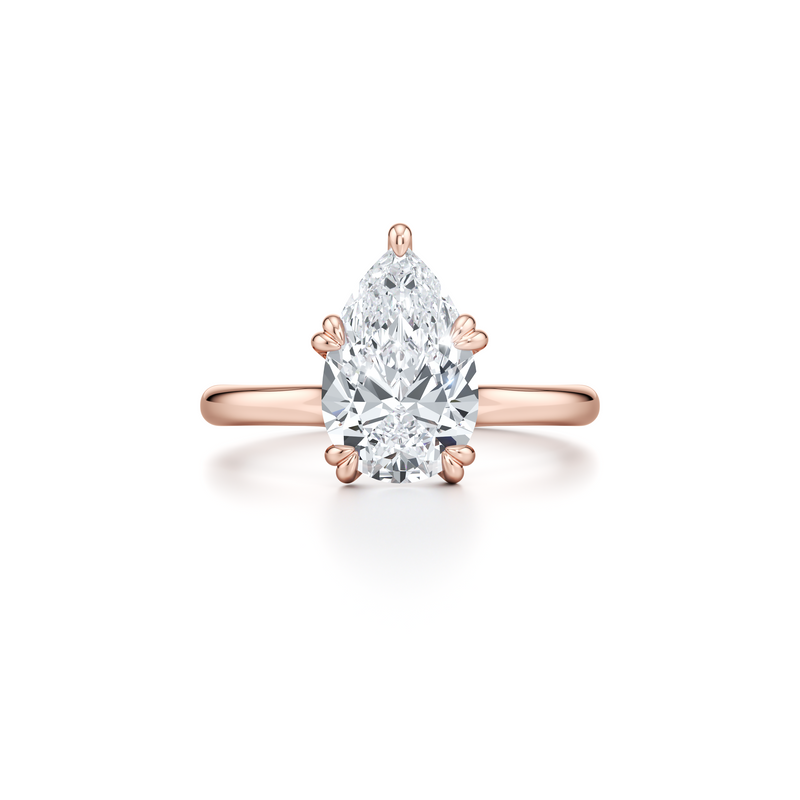 Elle Solitaire Lab Diamond Engagement Ring image 41