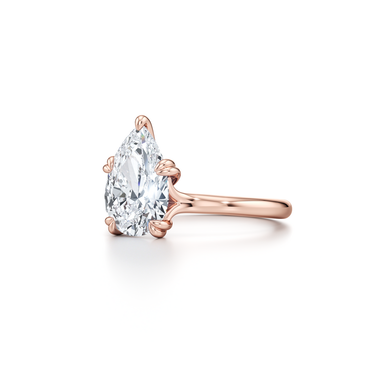Elle Solitaire Lab Diamond Engagement Ring image 42