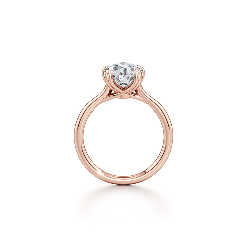 Elle Solitaire Lab Diamond Engagement Ring image 44