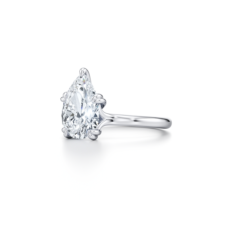 Elle Solitaire Lab Diamond Engagement Ring image 34