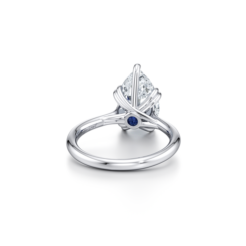 Elle Solitaire Lab Diamond Engagement Ring image 35