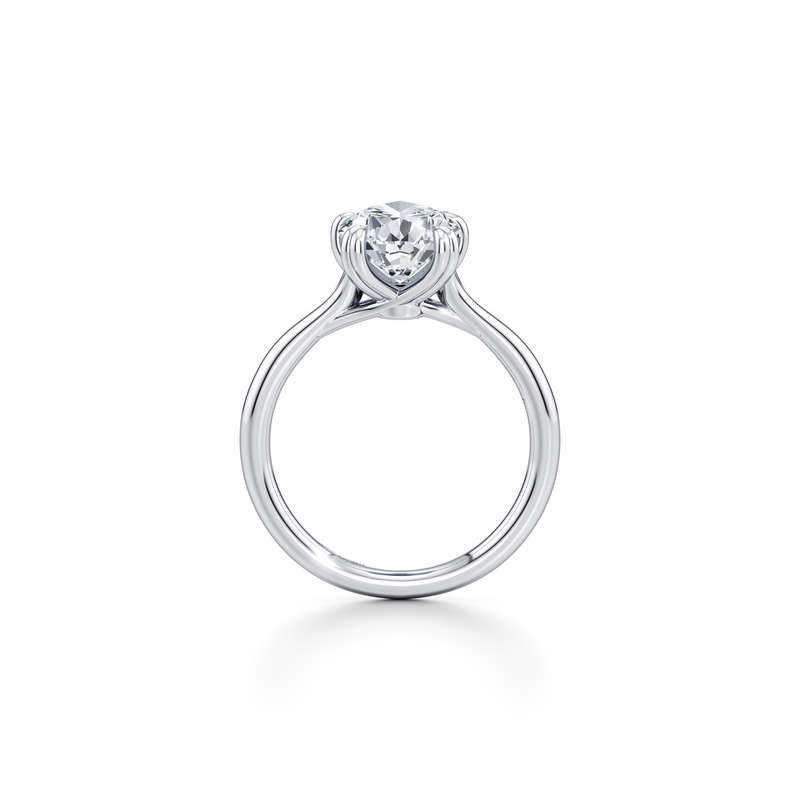 Elle Solitaire Lab Diamond Engagement Ring image 36