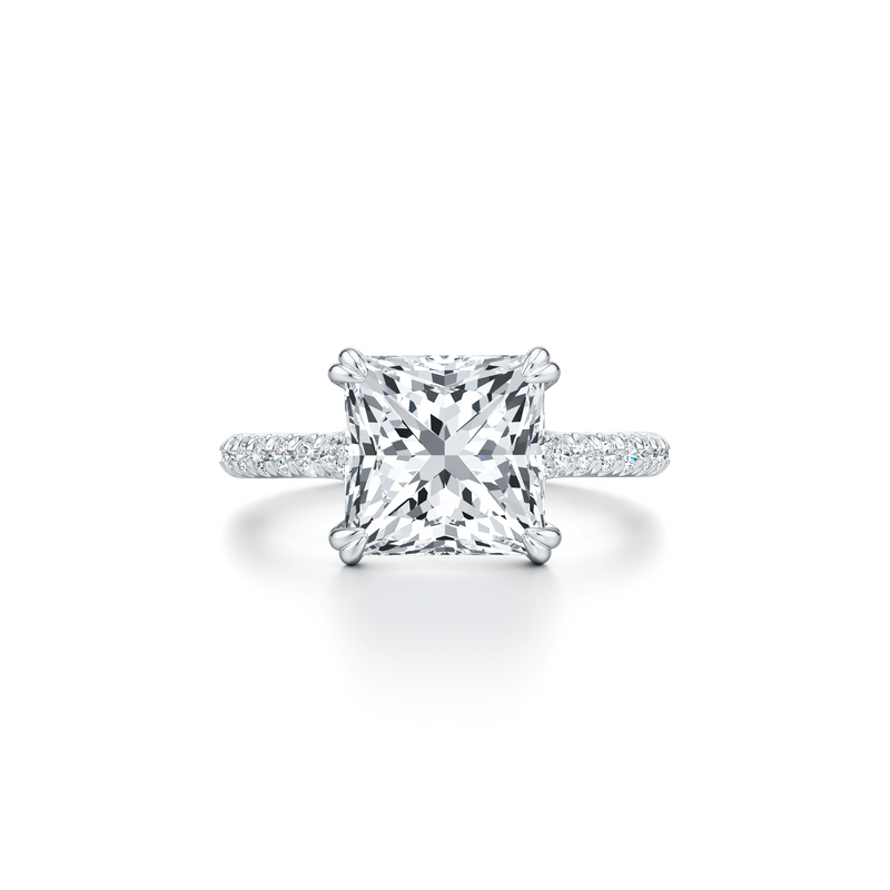 Elle Solitaire Lab Diamond Engagement Ring image 97