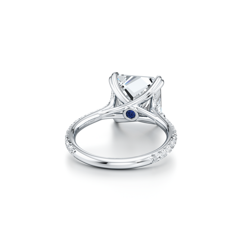Elle Solitaire Lab Diamond Engagement Ring image 98