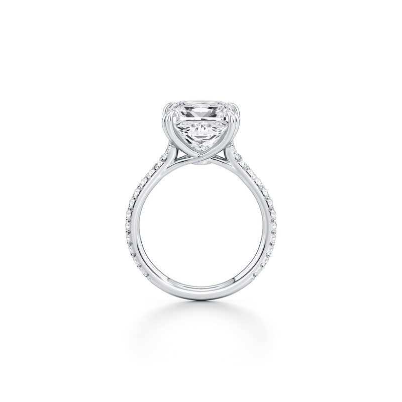 Elle Solitaire Lab Diamond Engagement Ring image 100